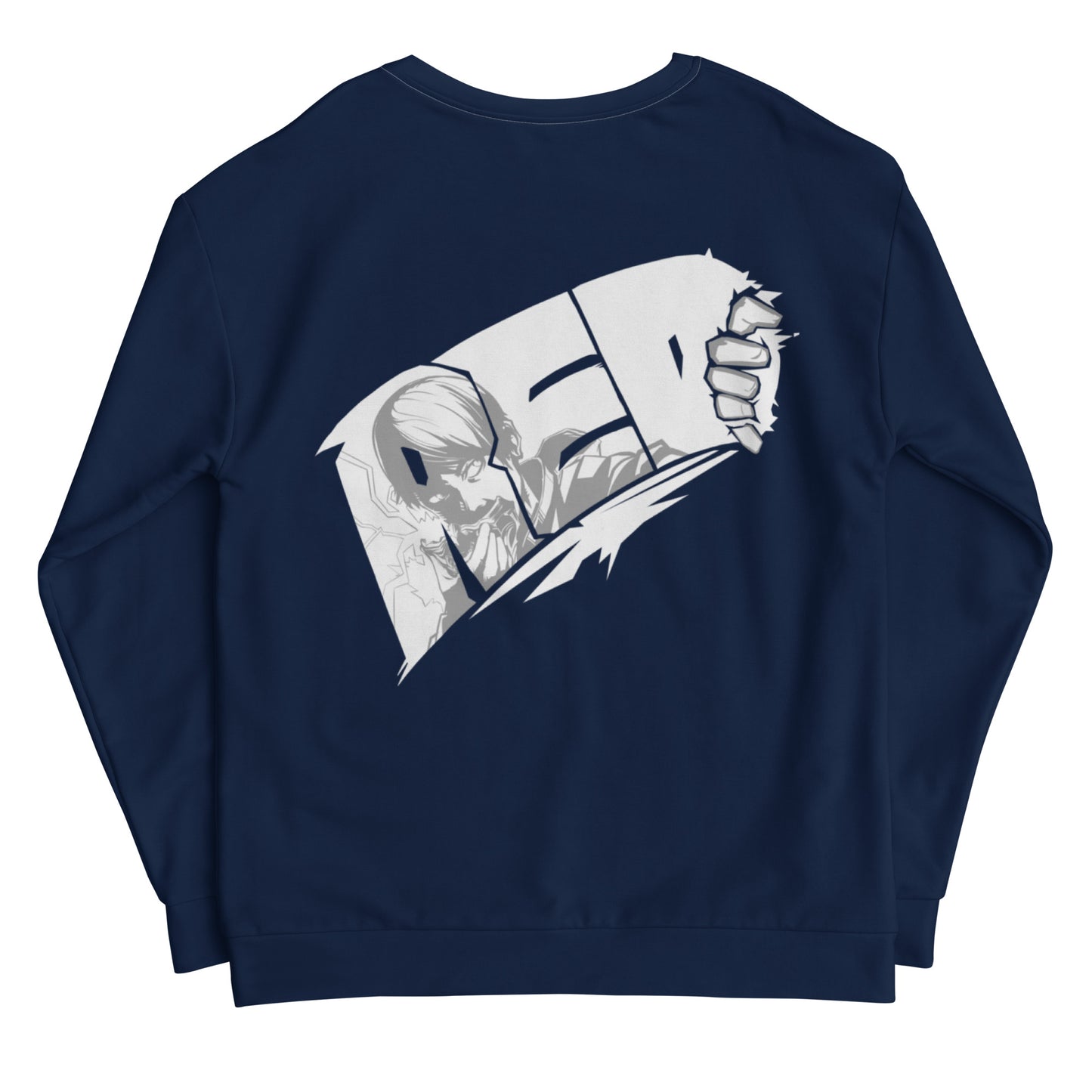 Red Crewneck Navy